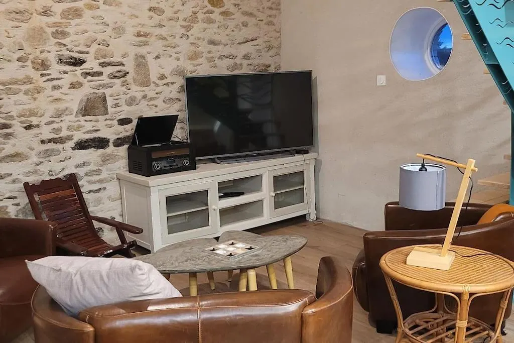 Prázdninový dům Une Longere Pleine De Charme Au Bout Du Monde ! Jacuzzi Exterieur Vue Sur La Campagne, Salle De Billard Plougonvelin Francie